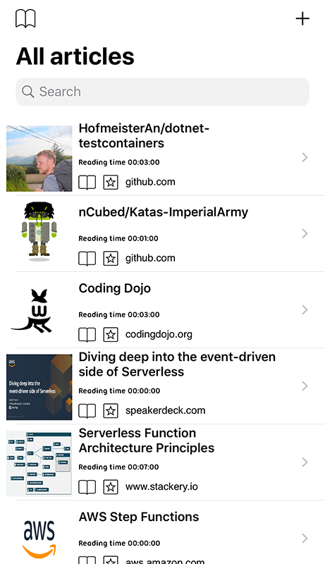 wallabag iOS application with offline reading.